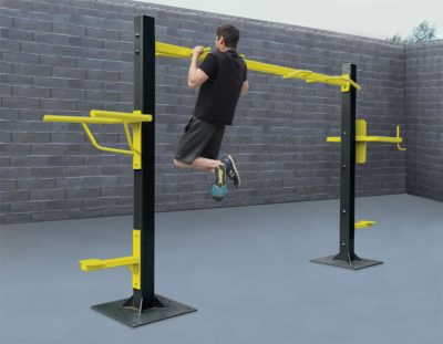 SuperMAX 2 Person pull-up, vertical knee raises and triceps dip