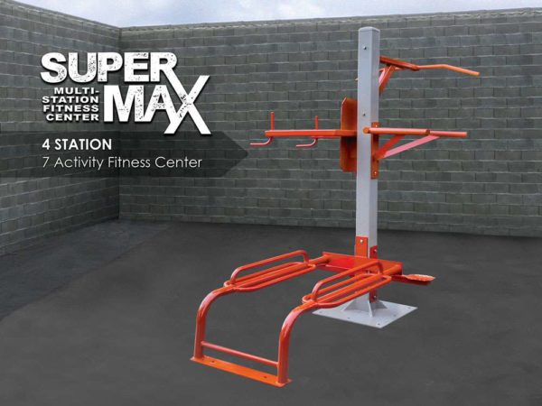 StayFIT SuperMAX 4 Station Fitness Equipment for Prisons, Military, Police, and Fire Departments